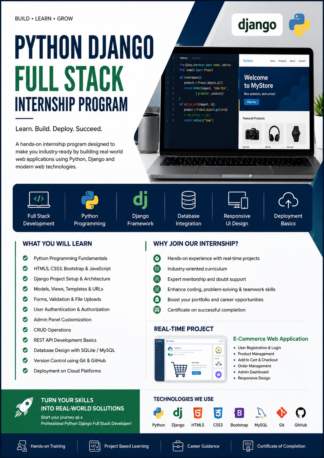 Python Django Full Stack Development