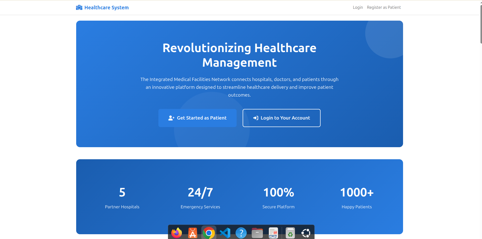 Integrated Medical Facilities Network-IMFN