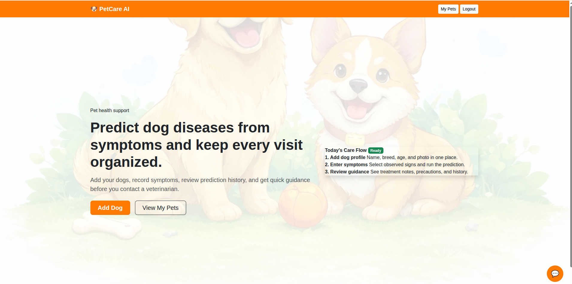 Pet Disease Prediction System